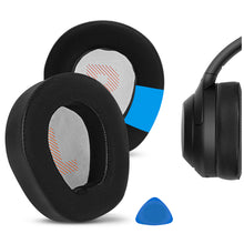 画像をギャラリービューアに読み込む, Geekria イヤーパッド Sport 互換性 パッド ジェイビーエル JBL Quantum ONE Wireless ヘッドホンに対応 パッド イヤー / イヤーカップ 冷却ジェル (ブラック)
