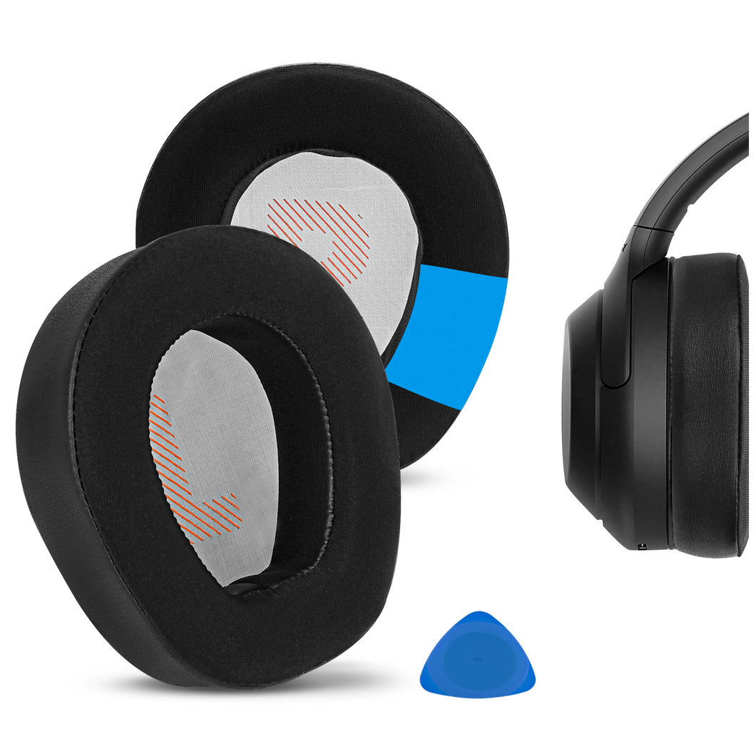 Geekria イヤーパッド Sport 互換性 パッド ジェイビーエル JBL Quantum ONE Wireless ヘッドホンに対応 パッド イヤー / イヤーカップ 冷却ジェル (ブラック)