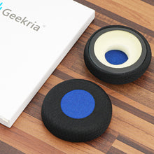 画像をギャラリービューアに読み込む, Geekria コンフォート メッシュファブリック 通気性 交換用イヤーパッド Jabra Evolve 65, 65UC, 65MS, 40, 40UC, 40MS, 30, 30II, 30US, 20, 20SE, 20UC, 20MS ヘッドセット対応 修理交換用パーツ (ブラック/ブルー)
