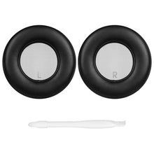 画像をギャラリービューアに読み込む, Geekria イヤーパッド QuickFit 互換性 パッド ジェイビーエル JBL CLUB 700BT ヘッドホンに対応 パッド イヤー / イヤーカップ プロテインレザー (黒)
