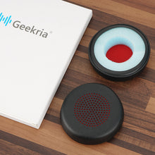 画像をギャラリービューアに読み込む, Geekria イヤーパッド 互換性 パッド ロジクール Logitech Zone 301(981-001468), Zone 300, Zone 305 (981-001457) ヘッドホンに対応 パッド イヤー / イヤーカップ プロテインレザー (黒)
