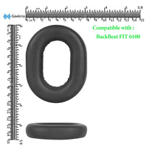 画像をギャラリービューアに読み込む, Geekria イヤーパッド QuickFit 互換性 パッド プラントロニクス Plantronics BackBeat FIT 6100, FIT6100 ヘッドホンに対応 パッド イヤー / イヤーカップ (プロテインレザー / チタングレー )
