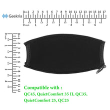 画像をギャラリービューアに読み込む, Geekria カバー 互換性 伸縮素材 ヘッドバンドカバー ボーズ Bose QC45 QuietComfort 35 II, QC35, QuietComfort 25, QC25 ヘッドホンに 対応 簡単に装着 工具不要

