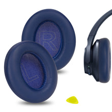 画像をギャラリービューアに読み込む, Geekria イヤーパッド QuickFit 互換性 パッド アンカー Anker Soundcore Life Q20, Q20+, Q20i, Life 2 (Not Fit for Life 2 Neo) ヘッドホンに対応 イヤパッド/イヤークッション/イヤーカッププロテインレザー (青)
