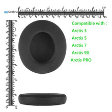 画像をギャラリービューアに読み込む, Geekria イヤーパッド Comfort 互換性 パッド スティールシリーズ SteelSeries Arctis 1/ 3/ 5/ 7/ 7+/ 7P/ 7P+/ 7X/ 7X+/ 9/ 9X, Arctis Pro/Prime ヘッドホンに対応 パッド イヤー / イヤーカップ ( 冷却ジェル / ブラック)

