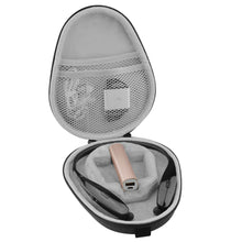 画像をギャラリービューアに読み込む, Geekria ケース Shield ヘッドホンケース 互換性 ハードケース 旅行用 ハードシェルケース ソニー Sony, LG, ジャブラ Jabra, Bluenin, FKANT, COULAX に対応 収納ポーチ付属（ダークグレー）
