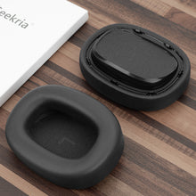 画像をギャラリービューアに読み込む, Geekria イヤーパッド 互換性 パッド グアンドオルフセン Bowers &amp; Wilkins PX7 S3ヘッドホンに対応 パッド イヤー / イヤーカップ プロテインレザー (アンスラサイトブラック)
