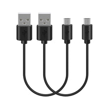 画像をギャラリービューアに読み込む, Geekria 充電ケーブル 互換性 USB 充電コード USB to Micro-USB ジェイビーエル JBL TUNE 700BT, 450BT, LIVE 500BT, E25BT に対応 (黒 / 1ft 2個)

