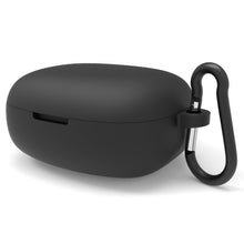 画像をギャラリービューアに読み込む, Geekria シリコン カバー 互換性 カバー アンカー Anker Soundcore R50i 対応 True Wireless Earbuds 充電ケースカバー 外装カバー キーホルダーフック付き、充電ポートアクセス可能 (黒)
