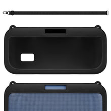 画像をギャラリービューアに読み込む, Geekria シリコーンスピーカーケース カバー 互換性カバーボーズ Bose SoundLink Maxに 対応 保護用の防水ソフトスキン、スピーカーケース、ショルダーストラップ付き (黒)
