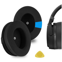 画像をギャラリービューアに読み込む, Geekria イヤーパッド Sport 互換性 パッド HyperX Cloud Orbit S ヘッドホンに対応 パッド イヤー / イヤーカップ 冷却ジェル (黒)
