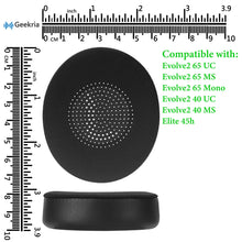 画像をギャラリービューアに読み込む, Geekria イヤーパッド Sport 互換性 パッドジャブラ Jabra Evolve2 65 UC, Evolve2 65 MS, Evolve2 40 UC, Evolve2 40 MS, Elite 45h ヘッドホンに対応 パッド イヤー / イヤーカップ (冷却ジェル / ブラック)
