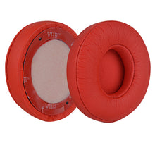 画像をギャラリービューアに読み込む, Geekria QuickFit イヤーパッド 互換性 パッド ビーツバイドクタードレ Beats Solo 3, Solo 3.0 Wireless (A1796) ヘッドホンに対応 イヤパッド/イヤークッション/イヤーカップ (プロテインレザー / 赤)
