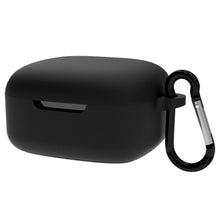 画像をギャラリービューアに読み込む, Geekria シリコン カバー 互換性 カバー JBL Live PRO+ 対応 True Wireless Earbuds 充電ケース充電ケースカバー 外装カバー キーホルダーフック付き 充電ポートアクセス可能 (Black)
