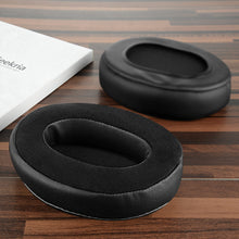 画像をギャラリービューアに読み込む, Geekria イヤーパッド Comfort 互換性 パッド Arctis HyperX スカルキャンディ Skullcandy ソニー Sony スティールシリーズ SteelSeries Turtle Beach and Other Large or Mid-Sized Over-Ear ヘッドホンに対応 パッド イヤー / イヤーカップ ハイブリッドベロア (ブラック)
