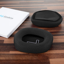 画像をギャラリービューアに読み込む, Geekria イヤーパッド Comfort 互換性 パッド ロジクール Logitech G733, G535, G335 ヘッドホンに対応 イヤパッド/イヤークッション/イヤーカップ (メッシュファブリック / ブラック)
