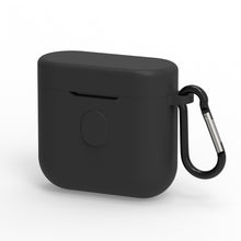 画像をギャラリービューアに読み込む, Geekria シリコンカバー 互換性カバービーアンドダブリュ Bowers &amp; Wilkins PI5 対応 True Wireless Earbuds 充電ケースカバー 外装カバー キーホルダーフック付き、充電ポートアクセス可能 （黒）
