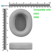 画像をギャラリービューアに読み込む, Geekria イヤーパッド Comfort 互換性 パッド コルセア Corsair HS65, HS55 ヘッドホンに対応 パッド イヤー / イヤーカップ (プロテインレザー / グレーです )
