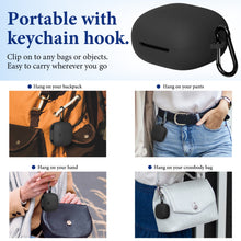 画像をギャラリービューアに読み込む, Geekria シリコンカバー 互換性 カバー オーディオテクニカ Audio-Technica ATH-CKS50TW2 対応 True Wireless Earbuds 充電ケースカバー 外装カバーキーホルダーフック付き、充電ポートアクセス可能、フロントLED可視
