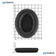 画像をギャラリービューアに読み込む, Geekria イヤーパッド QuickFit 互換性 パッド オーディオテクニカ Audio-Technica ATH-ANC7 ANC9 ヘッドホンに対応 パッド イヤー / イヤーカップ ( プロテインレザー / ブラック )
