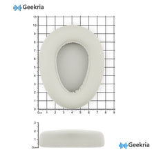 画像をギャラリービューアに読み込む, Geekria イヤーパッド QuickFit 互換性 パッド JLab JBuds Lux ANC Wireless ヘッドホンに対応 パッド イヤー / イヤーカップ ( プロテインレザー/クラウドホワイト)
