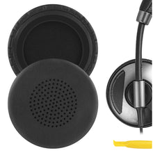 画像をギャラリービューアに読み込む, Geekria イヤーパッド QuickFit 互換性 パッド プラントロニクス Plantronics Blackwire C510 C520 C710 C720 ヘッドホンに対応 パッド イヤー / イヤーカップ (プロテインレザー / ブラック)
