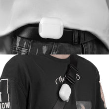 画像をギャラリービューアに読み込む, Geekria 超軽量 ポリカーボネート ベルト クリップ イヤホン ケース アップル Apple AirPods 4と互換性あり ハイキング 室外活動用 ハードシェル しっかり固定でき (ホワイト 1個 シングルケース)
