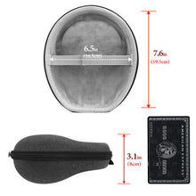 画像をギャラリービューアに読み込む, Geekria Shield ヘッドフォンケース、ソニー Sony WH-CH710N、スカルキャンディSkullcandy Hesh Evo、ゼンハイザー Sennheiser HD 450BT などのヘッドフォンに対応、交換用ハードシェル旅行用キャリーバッグ (ブラック)
