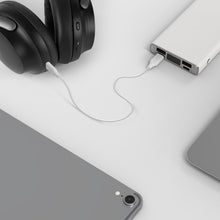 画像をギャラリービューアに読み込む, Geekria 充電ケーブル 互換性 Type-C 充電コード USB-C to USB-C ボーズ Bose Ultra Open Earbuds, QC Ultra, QCSE, QC45, Earbuds II に対応 (白い/30cm 2パック)
