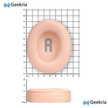 画像をギャラリービューアに読み込む, Geekria イヤーパッド QuickFit 互換性 パッドジェイビーエル JBL Tune 700BT/ 750BTNC/ 710BT/ 720BT/ 760NC/ 770NC Wireless ヘッドホンに対応 パッド イヤー / イヤーカップ プロテインレザー (ブラッシュピンク)
