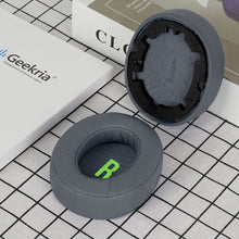 画像をギャラリービューアに読み込む, Geekria イヤーパッド QuickFit 互換性 パッド ジェイビーエル JBL JR460 ヘッドホンに対応 パッド イヤー / イヤーカップ プロテインレザー (グレー)
