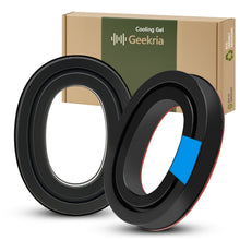 画像をギャラリービューアに読み込む, Geekria イヤーパッド Sport 互換性 パッド 3M WorkTunes (90541, 90542, 90543, 90544)/ Peltor Sport (Tactical TAC100/ 300/ 500)/ ZOHAN (EM033/ 037/ 042)/ PROHEAR(032/033/037) ヘッドホンに対応 パッド イヤー / イヤーカップ 冷却ジェル (黒＋赤)
