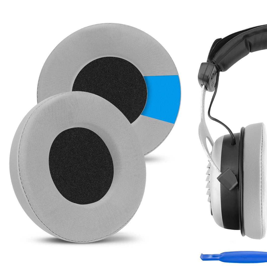 Geekria イヤーパッド Sport 互換性 パッド ベイヤーダイナミック Beyerdynamic DT990 DT880 DT860 DT797 DT790 DT770 DT440 RSX700 MMX300 HS800 HS400 HS200 T90 T70 T5P ヘッドホンに対応 パッド イヤー / イヤーカップ (冷却ジェル / グレー)