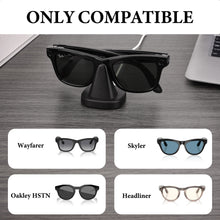 画像をギャラリービューアに読み込む, Geekria 充電スタンド ベース、Ray-Ban Meta (Gen 1 &amp; 2) 、Wayfarer、Headliner、Skyler、Oakley Meta HSTN と互換性あり、ポータブル スマート グラス充電ベース (ブラック)
