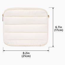 画像をギャラリービューアに読み込む, Geekria NOVA ヘッドホン用パフィーポーチ ボーズ Bose QC Ultra、 ジェイビーエル JBL Tour One M3、スカルキャンディ Skullcandy Hesh ANC対応 ソフトシェル交換用保護トラベルキャリーバッグ ケーブル収納付き (アイボリー)
