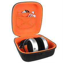 画像をギャラリービューアに読み込む, Geekria ケース Sheild ヘッドホンケース 互換性 ハードケース 旅行用 ハードシェルケース HiFiMAN SHANGRI-LA jr, Deva-Pro, DEVA, Sundara-C, Sundara, Arya, Ananda に対応 収納ポーチ付き (ブラック)
