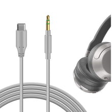 画像をギャラリービューアに読み込む, Geekria ケーブル USB-C Digital to Audio 互換性 オーディオコード スカルキャンディ Skullcandy Hesh Evo, Hesh 3, Hesh 2, Venue, Grind, Crusher Evo, Cassette, Mix Master, Riff 2 ヘッドホンケーブル、Type-C に適合する 1.7m
