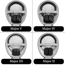 画像をギャラリービューアに読み込む, Geekria ケース Sheild ヘッドホンケース 互換性 ハードケース 旅行用 ハードシェルケース マーシャル Marshall Major, Major V, Major IV, Major III, Major II, Mid ANC, Monitor Bluetooth Wireless Over-Ear に対応 収納ポーチ付き(灰色)
