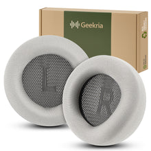 画像をギャラリービューアに読み込む, Geekria イヤーパッドComfort 互換性 パッドコルセア Corsair Virtuoso MAX/ Virtuoso PRO Wireless ヘッドホンに対応 パッド イヤー / イヤーカップメッシュファブリック(グレー)
