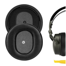 画像をギャラリービューアに読み込む, Geekria イヤーパッド QuickFit 互換性 パッド Audeze Maxwell Wireless ヘッドホンに対応 パッド イヤー / イヤーカップ プロテインレザー (黒)
