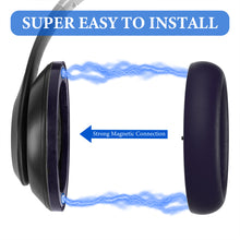 画像をギャラリービューアに読み込む, Geekria イヤーパッド SNAP マグネチック 互換性 パッド ビーツバイドクタードレ Beats Studio Pro ヘッドホンに対応 パッド イヤー / イヤーカップ プロテインレザー (青, 1組)
