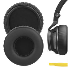 画像をギャラリービューアに読み込む, Geekria イヤーパッド QuickFit 互換性 パッド ジェイビーエル JBL Synchros S400BT ヘッドホンに対応 パッド イヤー / イヤーカップ (プロテインレザー / ブラック)
