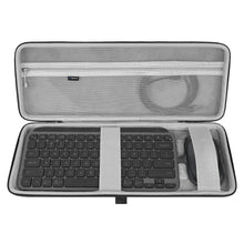 画像をギャラリービューアに読み込む, Geekria 収納ケース 互換品 ロジクール Logicool MX KEYS mini KX700 + MX ANYWHERE 3ワイヤレスポータブル キーボード ケース ワイヤレスマウス MX1700 バッグ
