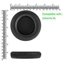 画像をギャラリービューアに読み込む, Geekria イヤーパッド QuickFit 互換性 パッド ゼンハイザー Sennheiser Urbanite XL Over-Ear ヘッドホンに対応 パッド イヤー / イヤーカップ (プロテインレザー / ブラック)
