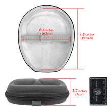 画像をギャラリービューアに読み込む, Geekria ケース Sheild ヘッドホンケース 互換性 ハードケース 旅行用 ハードシェルケース マーシャル Marshall Major, Major V, Major IV, Major III, Major II, Mid ANC, Monitor Bluetooth Wireless Over-Ear に対応 収納ポーチ付き(灰色)
