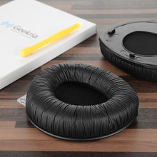 画像をギャラリービューアに読み込む, Geekria イヤーパッド QuickFit 互換性 パッド ゼンハイザー Sennheiser RS160, HDR160, RS170, HDR170, RS180, HDR180 ヘッドホンに対応 イヤパッド/イヤークッション/イヤーカップ ( レザーレット / ブラック)
