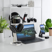 画像をギャラリービューアに読み込む, Geekria ヘッドホンスタンド クリア オーバーイヤー| オンイヤー ヘッドホン、ゲームヘッドセット用の ホルダー, デスクディスプレイハンガー ソニー Sony， オーディオテクニカ Audio-Technica， ボーズ Bose， アーカーゲー AKG， ゼンハイザー Sennheiser， ビーツバイドクタードレ Beats と互換性（クリア）
