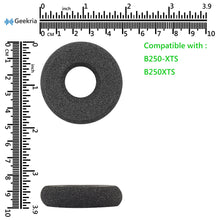 画像をギャラリービューアに読み込む, Geekria イヤーパッド + マイクウインドスクリーンフォーム 互換性 パッド BlueParrott B250-XTS, B250-XT Plus, B250-XT, B250, B150 ヘッドホンに対応 パッド イヤー / イヤーカップ (フォーム / ブラック)
