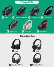 画像をギャラリービューアに読み込む, Geekria イヤーパッド Nova 互換性 パッド スカルキャンディ Skullcandy Crusher Wireless/Crusher EVO/Crusher ANC, Hesh3/HeshEVO/HeshANC, Venue ANC ヘッドホンに対応 パッド イヤー / イヤーカップ メッシュファブリック (ピンク)
