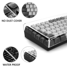 画像をギャラリービューアに読み込む, Geekria キーボード カバー ケース 互換品 ロジクール Logicool KX850 MX Mechanical Mini/ POP Keys K730 Keychron K2 Version2 ワイヤレス メカニカル キーボード 透明アクリルカバー 保護カバー

